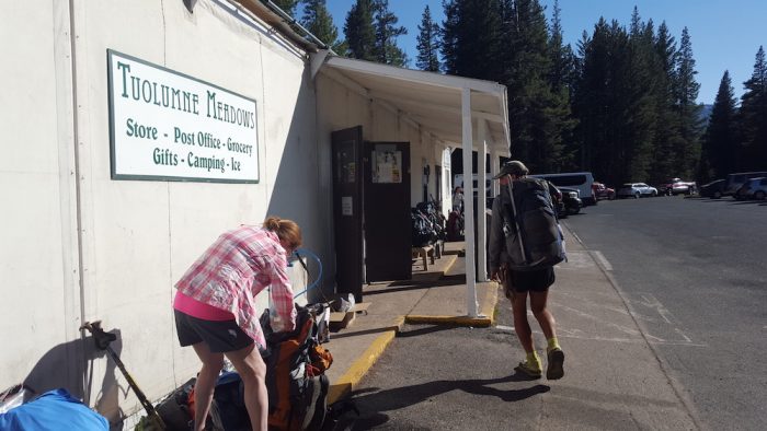 thru-hiking resupply stop