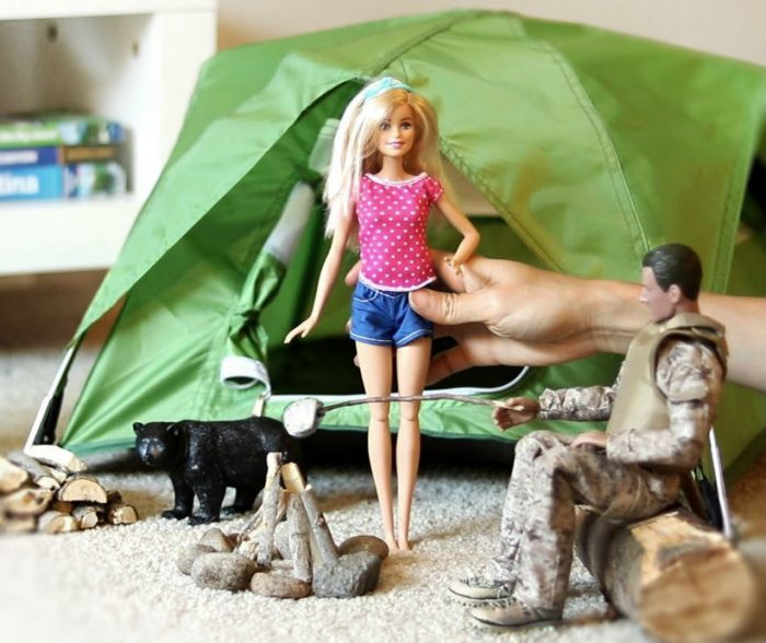barbie tent