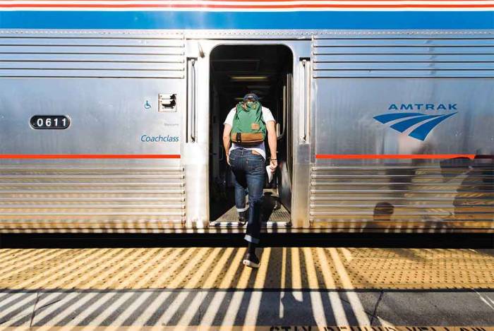 Amtrak to Singletrack. Mountain Bike Trip By Train