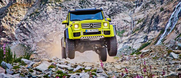 mercedes g550 airborn