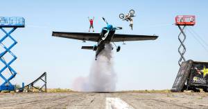 World’s First Airplane, Dirtbike, Slackline ‘Super Stunt’
