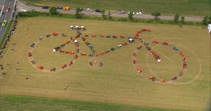 tour de france tractor bike