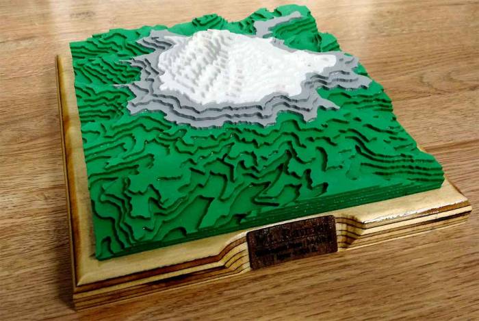 Make Your Own Mountain: DIY ‘3D Printed’ Mt Rainier