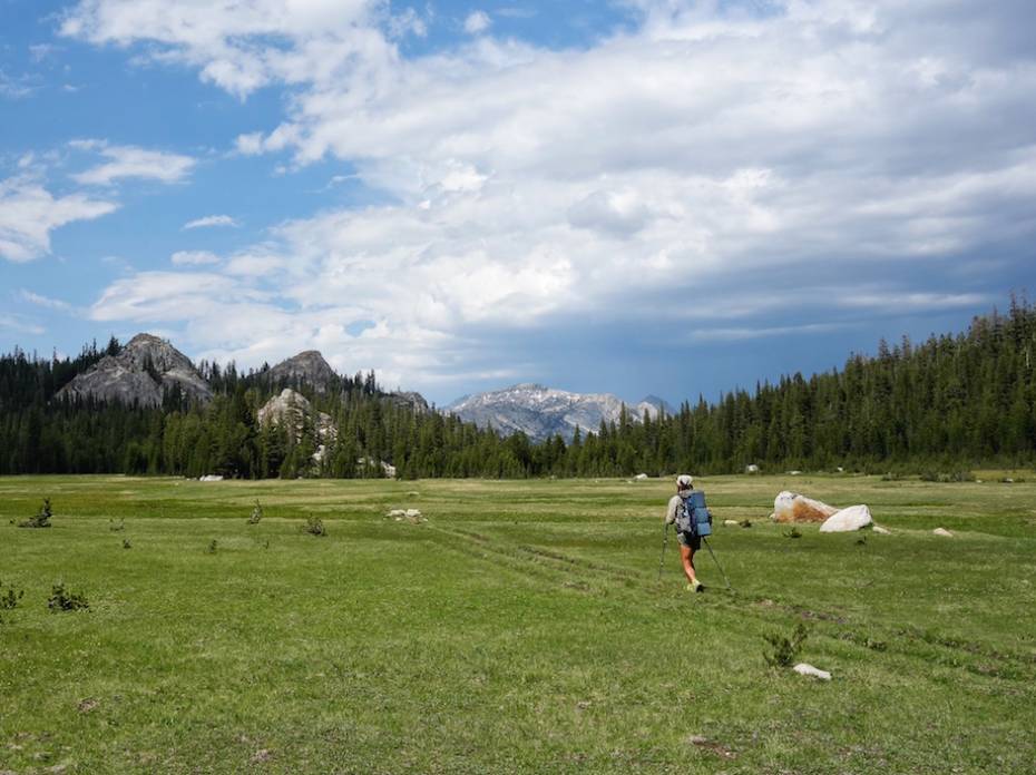 Cleaning Up The PCT: 620lbs Of Trash And Counting hiking through sierras