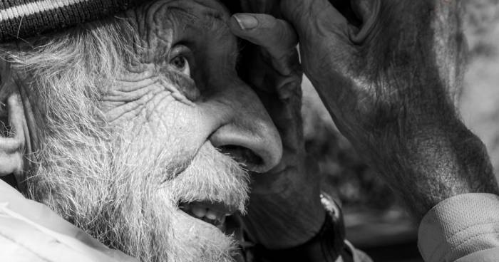 fred beckey close up