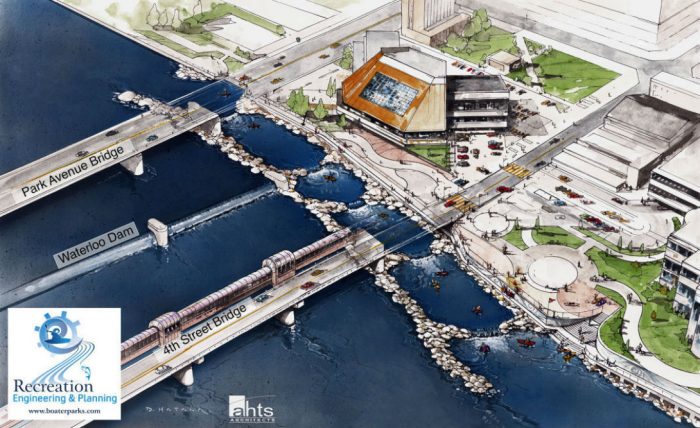 waterloo cedar river whitewater park