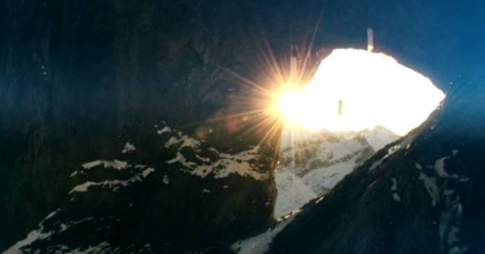 Rare Sunrise Lights Spectacular Highline Feat