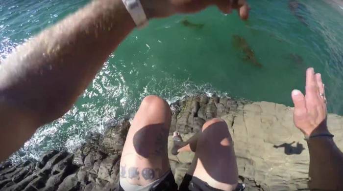 el morro clif dive fail