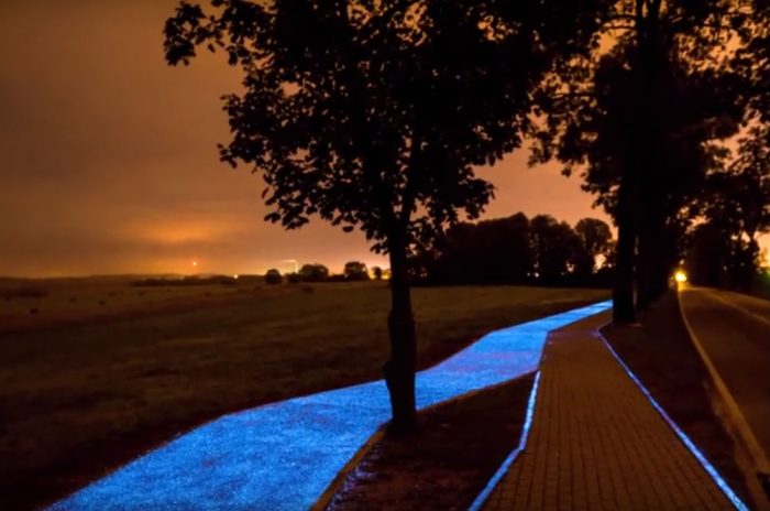 dusk-glow-in-dark-bike-path