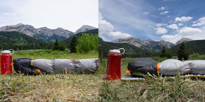 Before and After Dunk Test