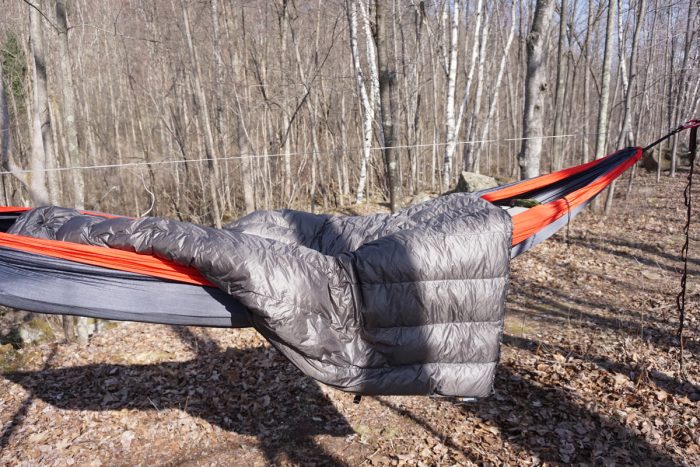 Enlightened Equipment Enigma Quilt Hammock Camping