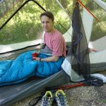 REI Trail Pod Sleeping Bag In Tent