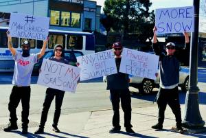 Make Colorado Snow Again! Protests ‘Rock’ Steamboat Springs