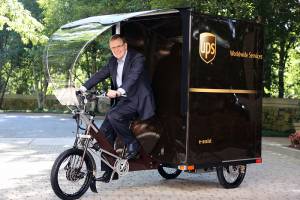 UPS Now Delivers By E-Bike