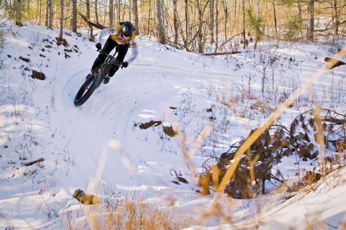 Winter Biking Cuyuna