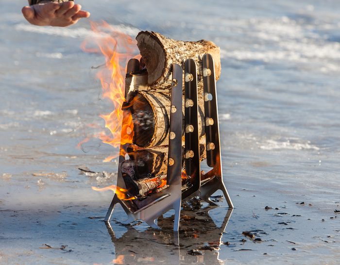 Firewaall Device vertical camp fire