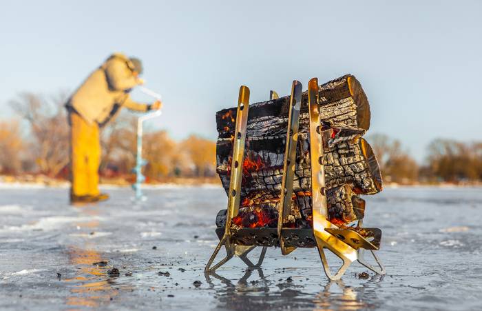 Firewaall Device vertical camp fire