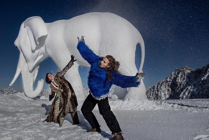 Lawine Torrèn hannibal play on glacier austria