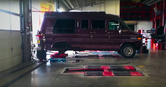 custome camper van construction