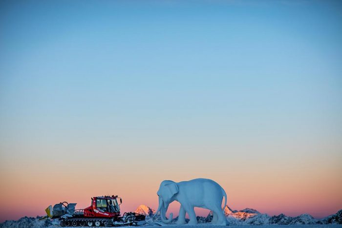 Lawine Torrèn hannibal play on glacier austria
