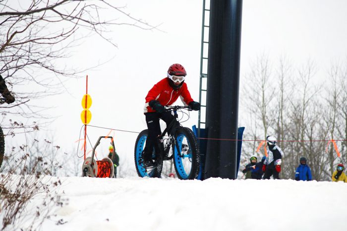 ski snowboard fatbike race