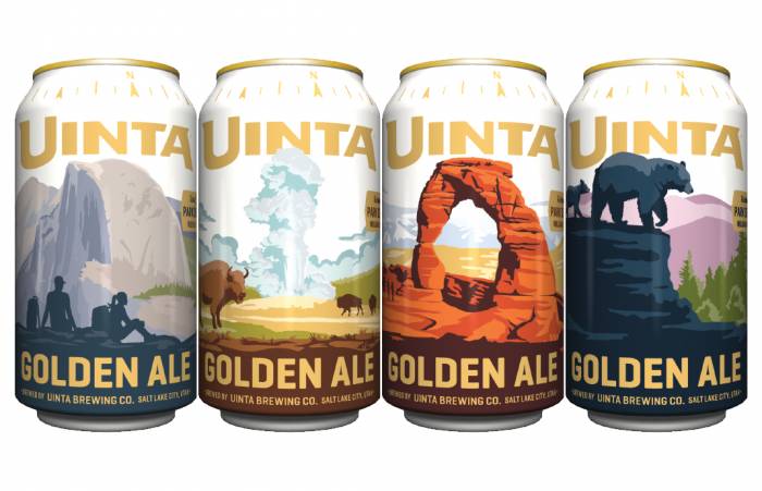 uinta national park rotating series golden lager