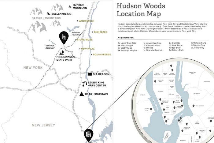 Hudson Woods Map