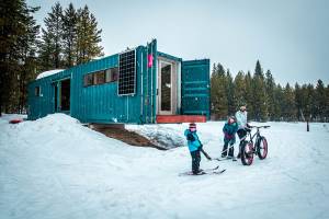 Family Adventure: Rent A Cargo Container Cabin