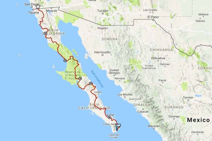 baja divide route