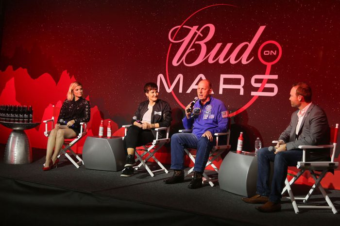 Budweiser beer on mars thirsty thursday