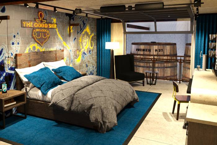 doghouse room brew pub hotel