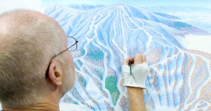 ski map painter