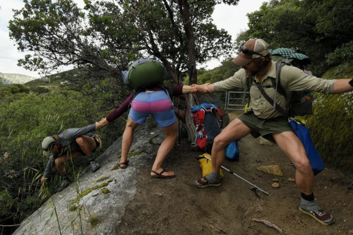 packing it out trash cleanup