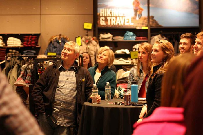 eddie bauer store event