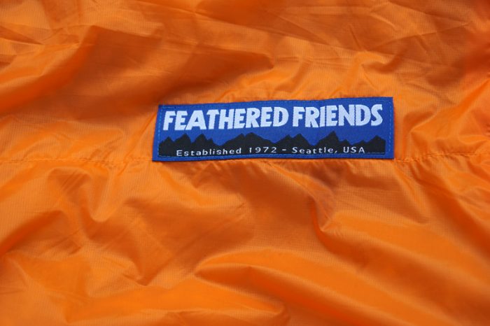 Feathered Friends Vireo lightweight sleeping bag