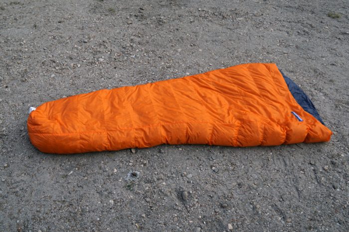 Feathered Friends Vireo lightweight sleeping bag