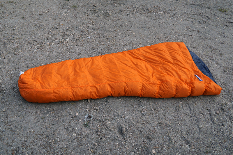 No Hood, No Zipper Feathered Friends Vireo Sleeping Bag GearJunkie