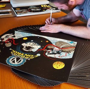 Ninkasi Space Beer artwork