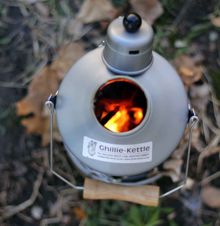 Fire On The Inside Ghillie Camping Kettle Boils Water Fast GearJunkie