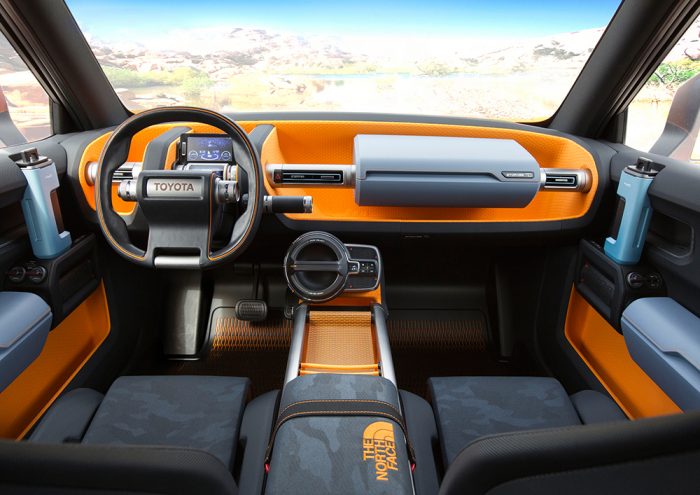 Toyota FT4x interior