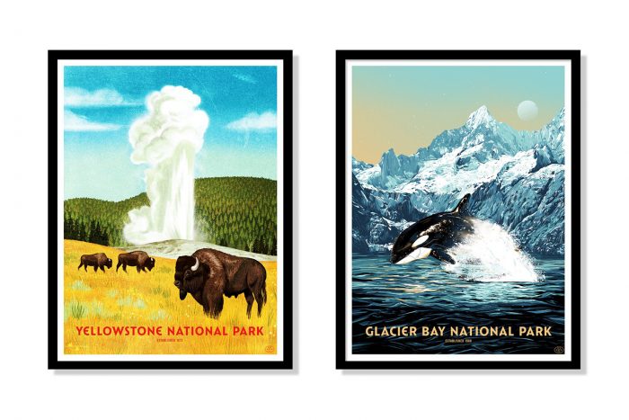 59 Parks Print Series National Park Posters