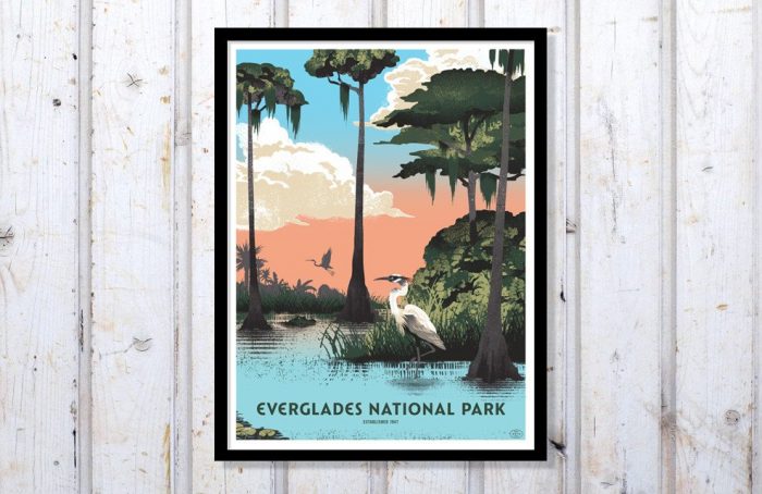 everglades national park poster