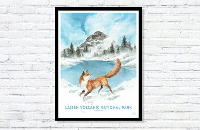Lassen Volcanic National Park Poster