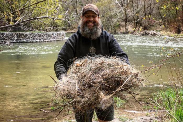 fishing line cleanup