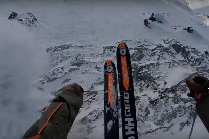 Winning run freeride world tour