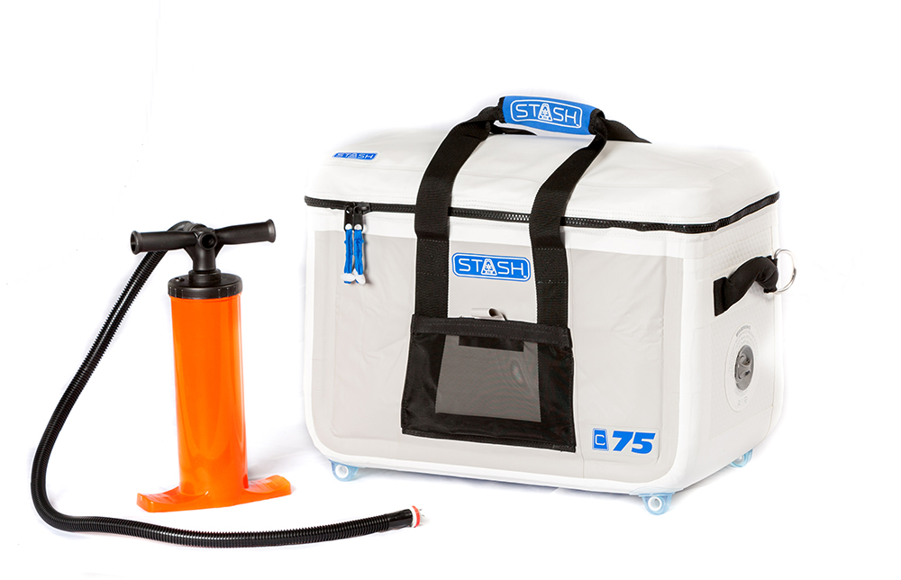 Inflatable 'Stash' Coolers Blow Up Like A SUP Board GearJunkie