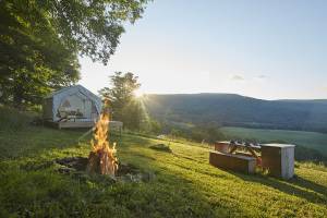 Camp Out on 200-Acre ‘Glampsites’