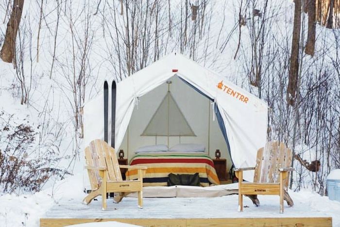 tentrr airbnb for camping