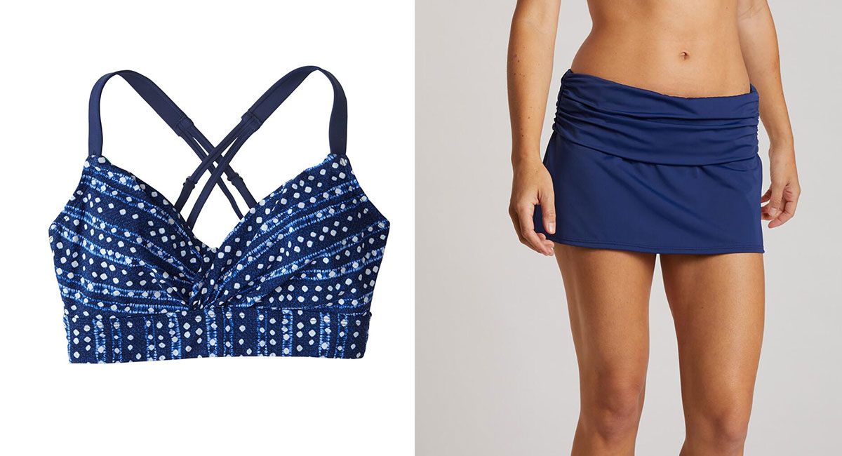 Title Nine Swim top and skort Title Nine Swim top and skort