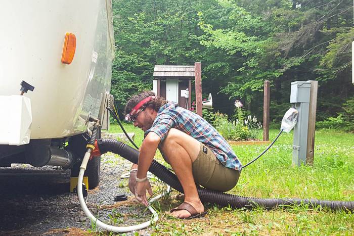 nubern van life dump tank